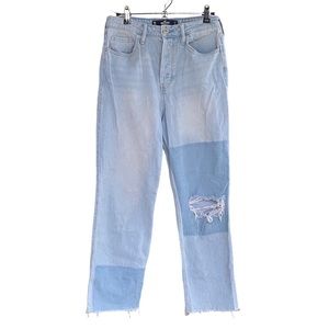 Hollister Women's California Ultra High Rise Vintage Straight Jean Jr Size 5R